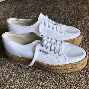 Superga Size 10 Platform Sneakers
